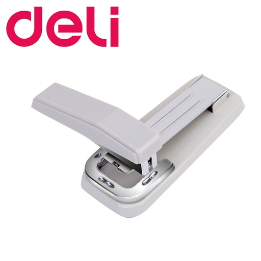 [Packaging54] deli 12# Stapler 90’ swivel stapler Maximum 25 pages White [0414]