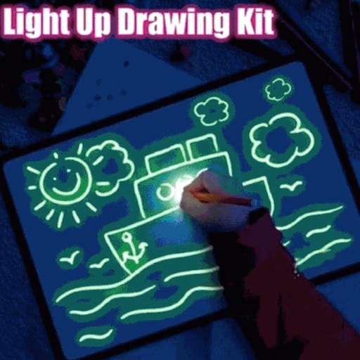 [Packaging63] Luminous writing board Children's painting fluorescent board